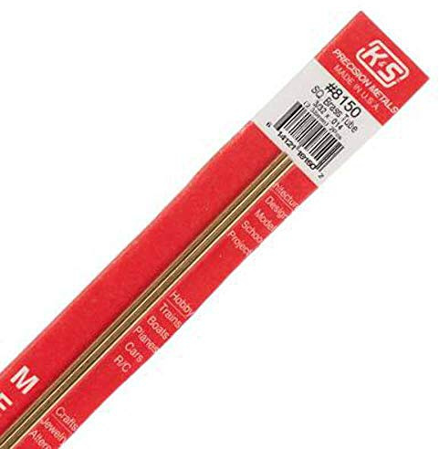Brass Tube, Square, 3/32 X 12 KS8150 by K&S & Best Price Square