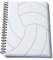 Tandem Sport Volleyball Notebook