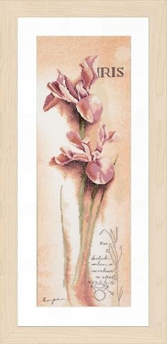 Lanarte PN-0008049 Iris Botanical, Pack of 1, Beige