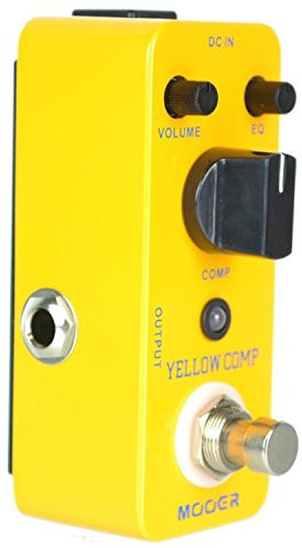 Mooer Yellow Comp Compressor Pedal for Electric Guitar