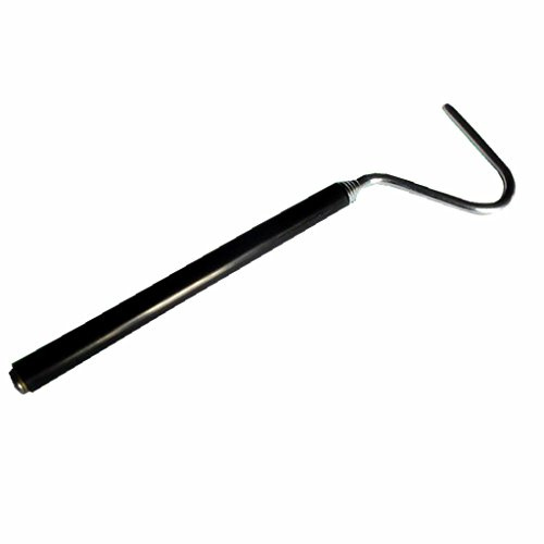 Générique Pince Crochet Reptile Téléscopique Poignet Outil Prise de Serpent en Acier Inoxydable , 66cm
