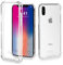 JProtect Handyhülle für iPhone X/XS / 10 - Stoßsichere iPhone XS Hülle Durchsichtig mit Shockproof Bumper/Schutzhülle iPhone X Hülle Transparent/iPhone 10 Hülle/Handy Hülle iPhone X Case