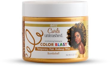 ORS Curls Unleashed Bombshell Color Blast Make-up-Wachs, 171 g, temporäre Haarfarbe, mit feuchtigkeitsspendendem Bienenwachs und Rizinusöl, für beste Färberfahrung