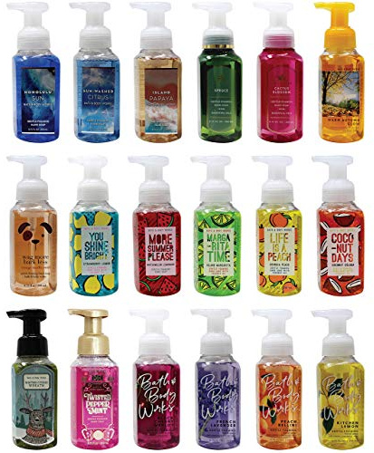 Bath & Body Works Assorted 5 Pack Gentle Foaming Hand Soap