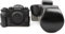 MUZIRI KINOKOO Custodia protettiva per Fuji X-T4 fotocamera e obiettivi da 16-80 mm/18-55 mm/18-135 mm/10-24 mm/16-50 mm, custodia di pelle PU Fuji X-T4/XT4 con tracolla e borsa deposito - Nero