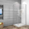 Aica Sanitär Duschkabine 80x80cm Duschabtrennung Eckeinstieg Duschtür Schwingtür Drehtür Dusche