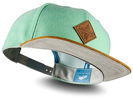 Soulbuddy Basecap Herren Snapback Cap – Cap Herren – Kappe Herren – Caps Männer – Baseball Caps für Herren und Damen – Urlaub Must Haves – Outdoor – One Size – Unisex – Mintgrün
