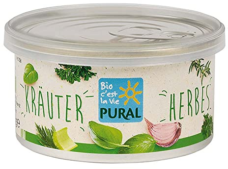 Pural Pflanzlicher Aufstrich, Kräuter, 125g