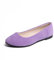 Ballerine da donna, scarpe piatte e comode, antiscivolo, casual, scarpe basse, Viola chiaro, 42 EU