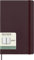 Moleskine Agenda Settimanale con Spazio per Note 12 Mesi 2024, Agenda 2024, Formato Large 13x21, Copertina Rigida e Chiusura Elastica, Colore Rosso Borgogna