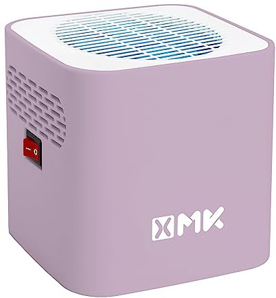 XMK RV Fridge Fan, 3,000 RPM Motor RV Refrigerator Fan with Easy On and Off Switch, Multiple Side Vents Cools Refrigerator Inside Efficiently, Durable Construction, Keeps Food Fresher Longer (Purple)