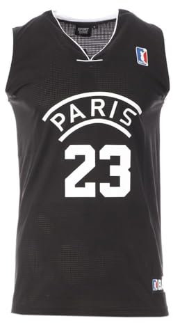 Sport zone Paris Basketball-Trikot, Schwarz, Herren, Paris 23, Schwarz , XXL