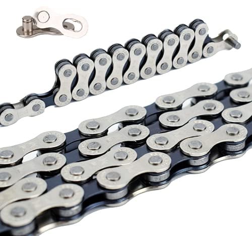 Vitel Cycles Single Speed Bicycle Chain with Quick Link for Fixed Gear | Mountain | Hybrid | Road Bike