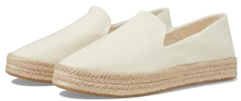 Toms Carolina Espadrille für Damen, Schlupfschuhe, leger, Schwarz
