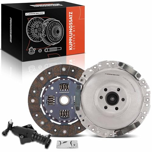 Frankberg Kupplungssatz 28 Zähne mit Kupplungsnehmerzylinder Kompatibel mit Octa.via I 1U2 1.4 2000-2010 Golf IV 1J1 1.4L 1997-2005 Replace# 1J0721261F