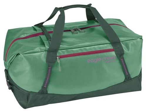Eagle Creek Migrate Reiserucksack mit verstaubaren Rucksackgurten, durchgehender Zugriff, breite Öffnung und nahtloser Badewannenkonstruktion, Weidengrün, 90 L, 90 Liter