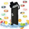 Fychuo Water Bottle, 700ml BPA Free Drinking Bottles with 10 Random Flavour Pods Scented 0 Sugar Calorie, Water Cup with Straw for Gym School Outdoor, Matte