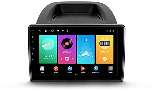 HTXPSM Android 10.0 Radio estéreo de coche de doble DIN para F-ord EcoSport 2017-2021 enlace de espejo de radio de coche audio del coche Reproductor multimedia de 9 '' Receptor de video Bluetooth c