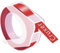 Cruxer 1er-Packung Kompatibel für Dymo 3D S0898150 520102 Rot Kunststoff Prägebändern Bänder, 9mm x 3m Schriftband Ersatz für 814580 1595GY 18577 20008CP Motex E-101 E-303 Beschriftungsger