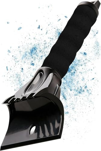 ZTYUANHANG Eiskratzer Auto für Cupra FORMENTOR 2020-2024, Auto Fensterschaber mit Komfortschaumgriff Kratzfester Eiskratzer