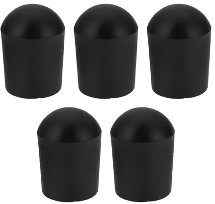 Be In Your Mind Cello-Endstift-Stopper, 2,8 x 2 cm, Doppel-Bass-Gummi-Endstiftschutz für Instrumente, Loch 9,5 mm, 5 Stück