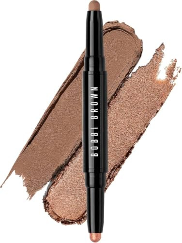 Bobbi Brown Dual-Ended Long-Wear Cream Shadow Stick | Heat Bay Lidschatten, matt, schimmernd, Metallic-Lidschatten, langanhaltend, 24 Stunden wasserfest, Lidschatten