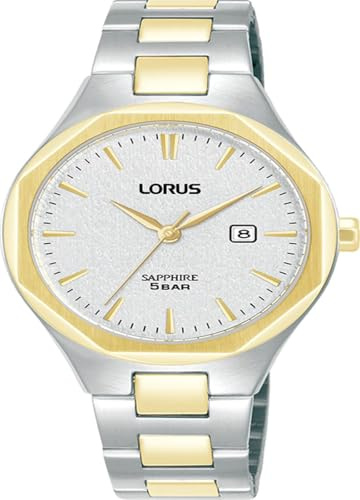 Lorus Damen Uhr klassisch Edelstahl Silber-Gold