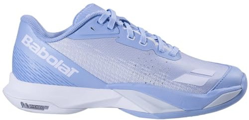 Babolat Damen Jet Mach 4 Clay Court Tennisschuhe, Lavendel/Weiß, 41 EU