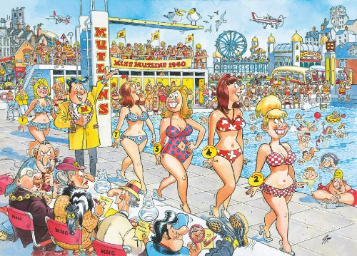 Wasgij Super Models 1000 Teile Puzzle
