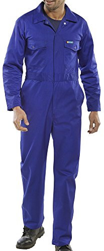 Beeswift CLICK BOILERSUIT ROYAL BLUE 40