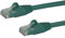 StarTech.com Câble réseau Cat6 Gigabit UTP sans crochet de 1m - Cordon Ethernet RJ45 anti-accroc - M/M - Vert (N6PATC1MGN)