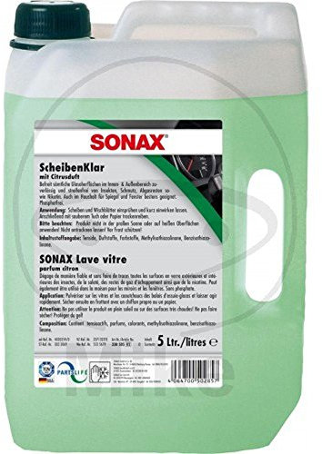 5L LITER SONAX SCHEIBENKLAR SCHEIBENREINIGER GLASREINIGER SCHEIBEN GLAS REINIGER