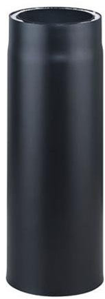 Möck Ofenrohr, doppelwandig gedämmt, System Primus, 150/750 mm Schwarz
