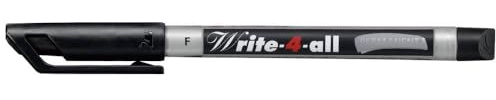 Stabilo Write-4-All Permanent Black - Fine F 156/46 - 2 items @ order