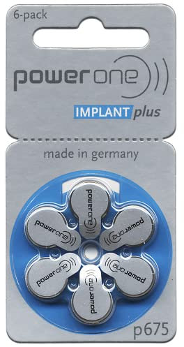 Batería PowerOne AE675 Implant Plus - Pilas