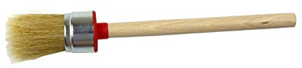 Natural Bristle Round Paint Brush 1 pcs - size fi30 mm
