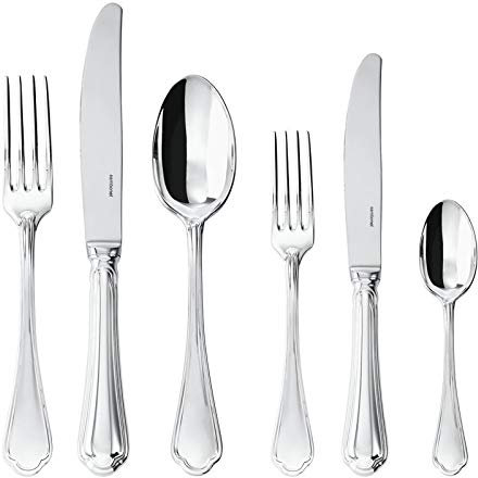 Sambonet Servizio 72 Pz Manico Orfèvre Filet Toiras Inox