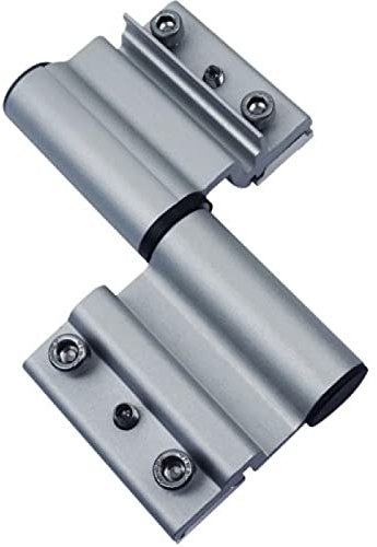 FAPIM GAU05095 Paumelle Porte Lourde alu Noir ral 9005-pour Jeu de 17-5681/37