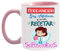 FUNNY CUP Taza Precaución Soy Médica y Puedo recetar supositorios. Taza Graciosa para medicas de Regalo (Rosa)