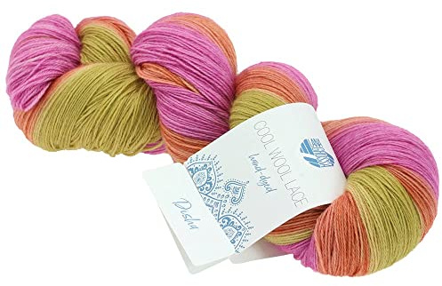 Lana Grossa Cool Wool Lace Hand-Dyed 809 - Lata