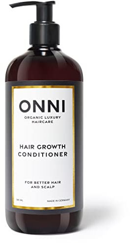 ONNI Conditioner | Organic Hair Growth Conditioner | 500 ml XXL Pumpspender | Ohne Silikone, Sulfate, Parabene - für mehr Haarwuchs, gegen juckende Kopfhaut, keine Tierversuche, MADE IN GERMANY