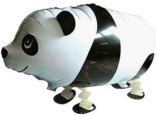 Airwalker Folienballons * Laufende Tiere * als Deko für Geburtstag und Party | 34-115cm groß | Walking Animals Kinder Kindergeburtstag Partydeko Luftballons Ballons, Edition: Panda