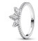 PANDORA Timeless Funkelndes Herbarium Cluster Ring aus Sterling-Silber mit Cubic Zirkonia, Gr. 50, 192392C01-50