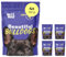 HEY HOLY Premium Hundeleckerlis für Bulldogen 100% getreidefrei | Hunde Snacks | 4 x 150 g Leckerli für ausgewachsene Bulldogen mit Lachs | Hochverträglich aus natürlichen Zutaten