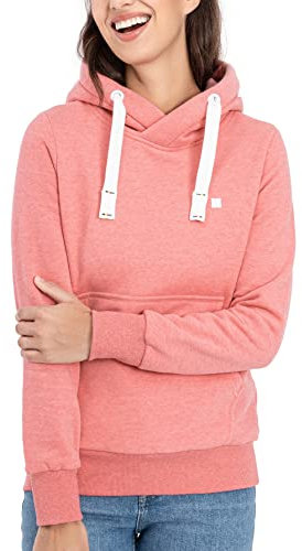 Deproc Active Damen Sweatshirt Pullover mit Kapuze Kapuzenjacke Kapuzenpullover Fleecejacke Windbreaker Hoodie HildaCMYK