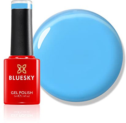 Bluesky Gel Nail Polish, Pastel Dreams, Blue to Dream - LPD22. Pastel Gel Polish, Blue, Long Lasting, Chip Resistant, 5ml (Requires Drying Under UV or LED Lamp)
