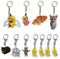 Nette Banane Meme Schlüsselanhänger Studenten Lustige Glückliche Liebe Brot Schwarz Lanyard Kleine Anhänger Katzen Kette Tasche