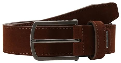 bugatti Gürtel Soft Men's Belt 3.5 W80 Brandy braun kürzbar