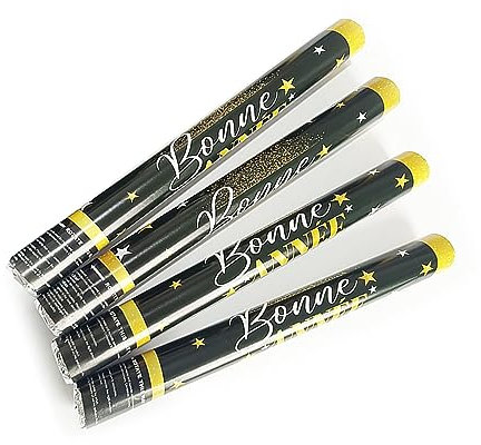 Confezione da 4 coriandoli blu e 2 rosa per rivelare il fumo, con cannone e cannone, riempiti con fumo, polvere sicura e biodegradabile, idee per feste