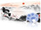 FAIRYGATE Keyboard and Mouse Mat Blossom White Extended Large Desk Pad Stitched Edges Mousepad Non Slip Rubber Base Gaming XL for Office Bussiness Home B6503-L